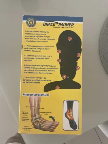 Tornozeleira articulada