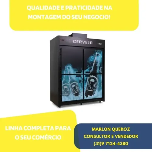 Cervejeira 4 Portas Cega Polar 220v