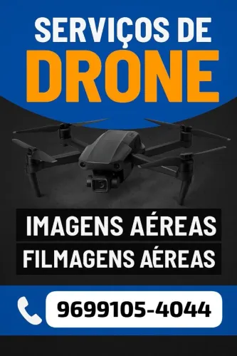 Imagem e filmagem de drone