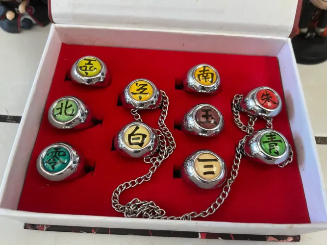 Anéis Naruto