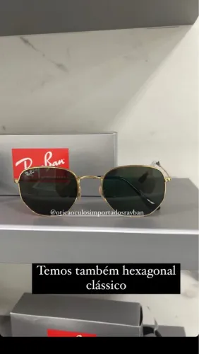 Ray-Ban Hexagonal Clássico novo original