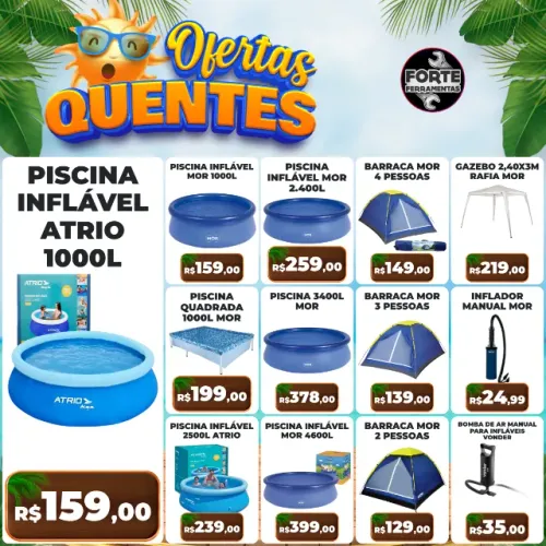 Piscina Inflável 3500 Litros Mor