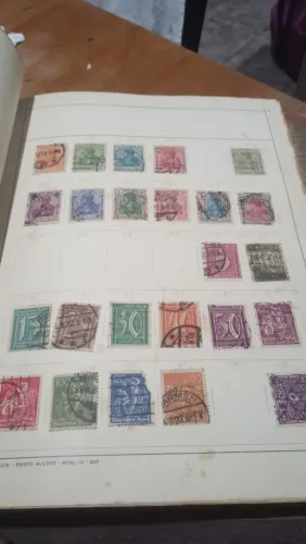 Coleção de selos raros