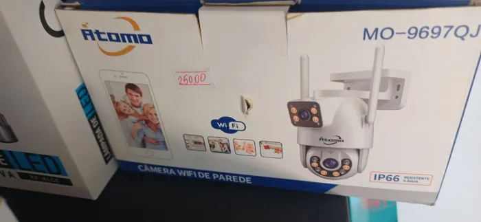 Câmera Wi-Fi de Parede Atomo MO-9697QJ