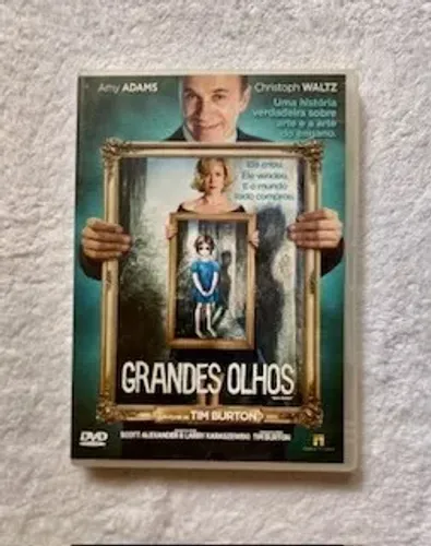 DVD Grandes Olhos (de Tim Burton-2014)