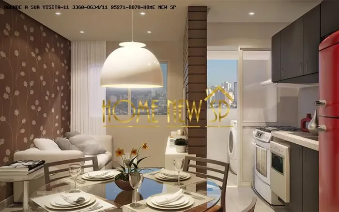 Apartamento para Venda em São Paulo, Belem, 2 dormitórios, 1 banheiro