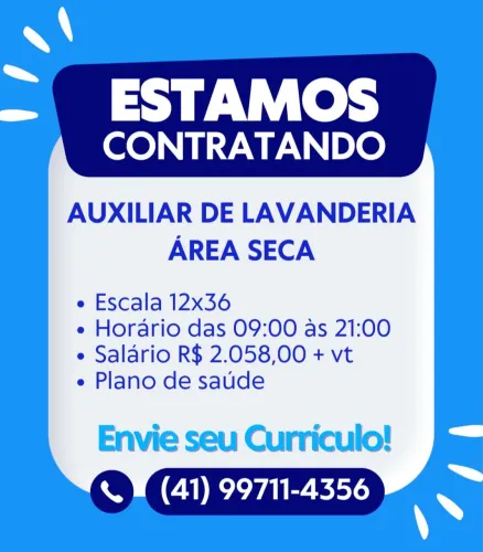 Auxiliar de lavanderia hoteleira