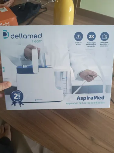 Aspirador de Secreção e Fluidos Aspiramed Dellamed (Usado / Perfeito Estado)