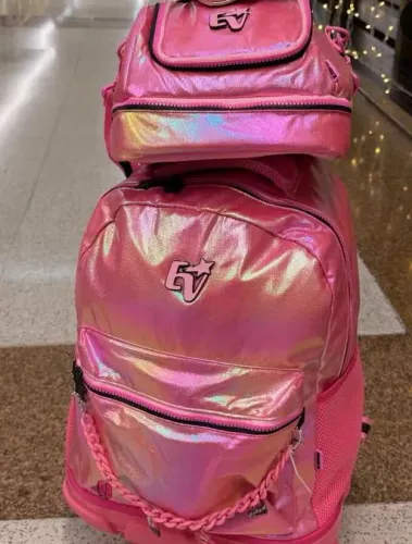  Bolsa escolar da Emilly Vick de rodinhas 