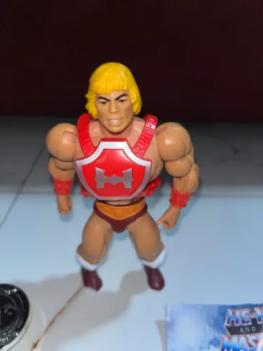 Boneco He man thunder punch Motu Origins 