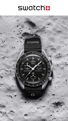 RELÓGIO OMEGA X SWATCH MOONSWATCH - MISSION TO THE MOOM- ORIGINAL