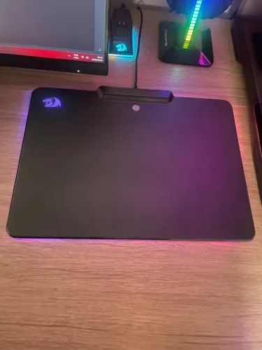 mousepad redragon epeius rgb gamer