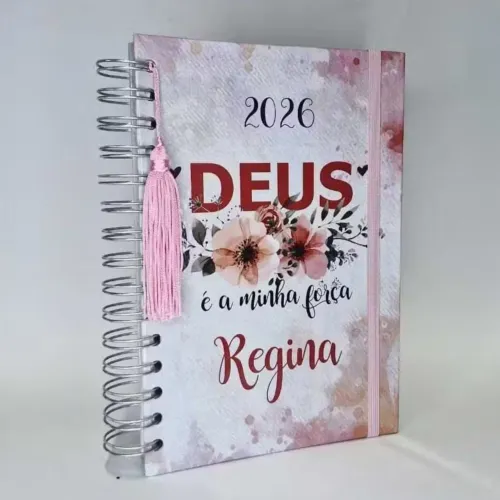 Agenda personalizada 180 folhas