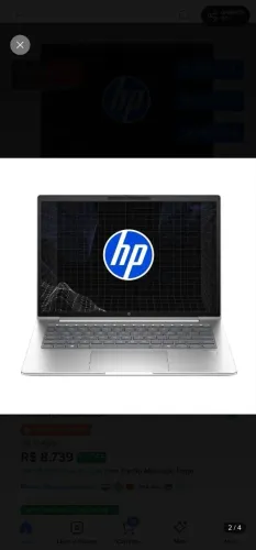 Notebook HP ProBook 445 G11 14" (Ryzen 5 / 16GB RAM / 512GB SSD) - Estado de Novo