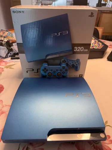 Playstation 3 Splash Blue - Edição de Colecionador 