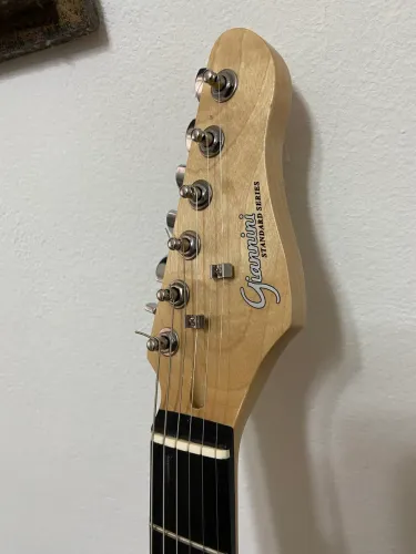 Guitarra 2024, cordas USA novas.