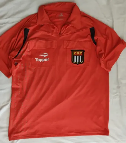 Camisa de Árbitro Topper FPF Original Oficial Juiz Futebol Tam G