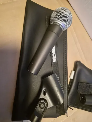 Microfone shure sm 57 e sm 58