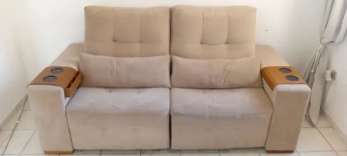 Sofá Retrátil 2 lugares