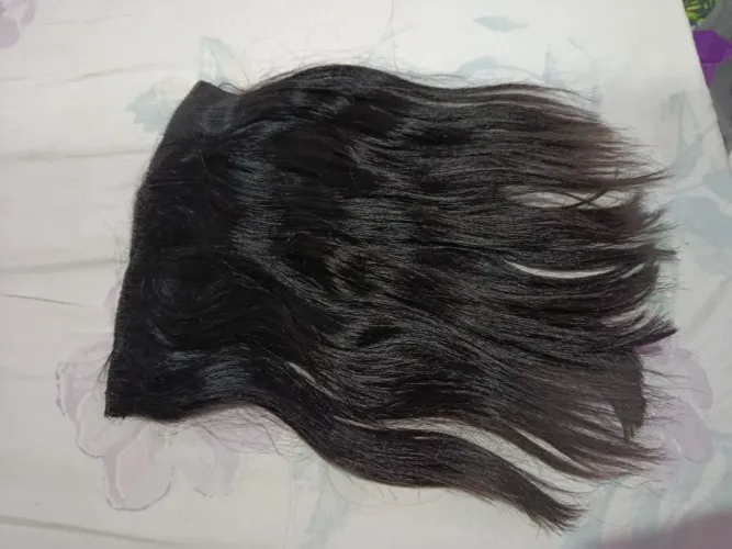 Aplique cabelo natural