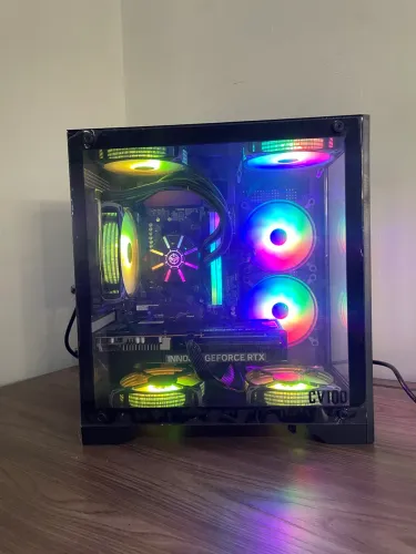 Pc gamer ryzen 5 placa vídeo 5060