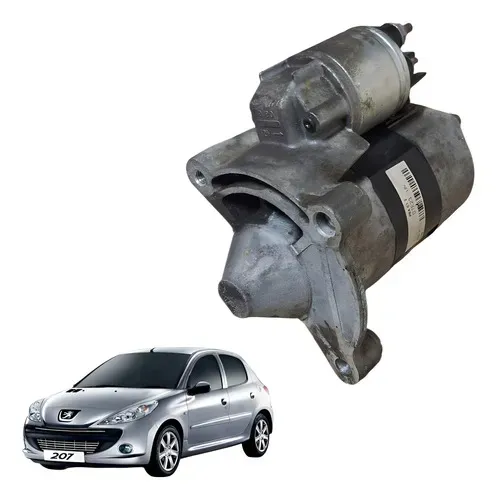 Motor Arranque Peugeot Hatch 207 1.4 2011 Original (usado)