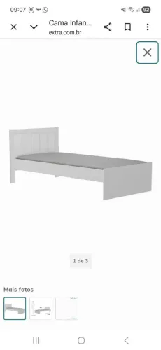 Cama solteiro 