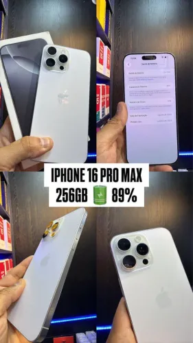 IPHONE 16 PRO MAX 256GB SEMINOVO