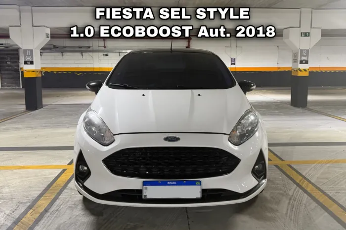 Ford Fiesta SEL Style 1.0 Ecoboost AUT . 5P 2018