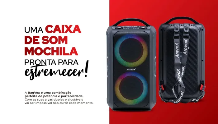 Caixa de som bagvox