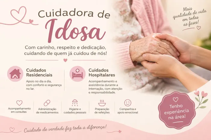 cuidadora de idosos
