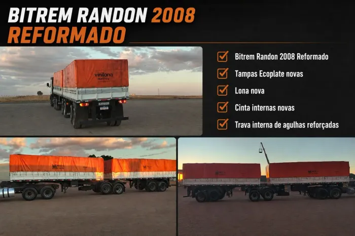 Bitrem graneleiro randon 2008