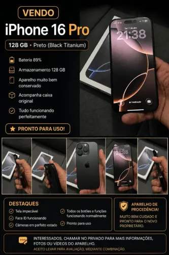 IPhone 16 Pro 128gb