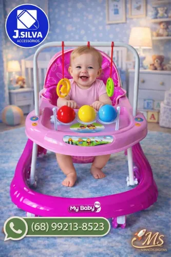 VENDE-SE ANDAJA MÚSICAL COM BRINQUEDO INFANTIL
