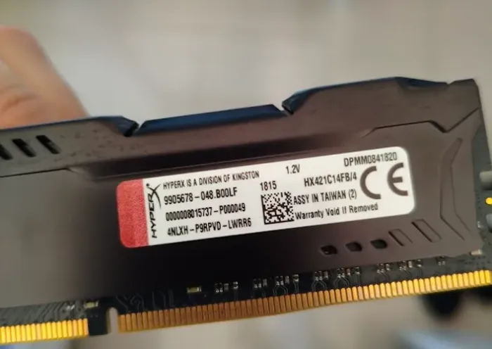 Memoria Ram kingston 4gb ddr4 2133mhz