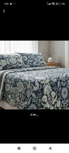 Colcha de cama casal Queen dupla face