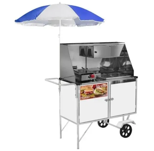 Carrinho de hot dog
