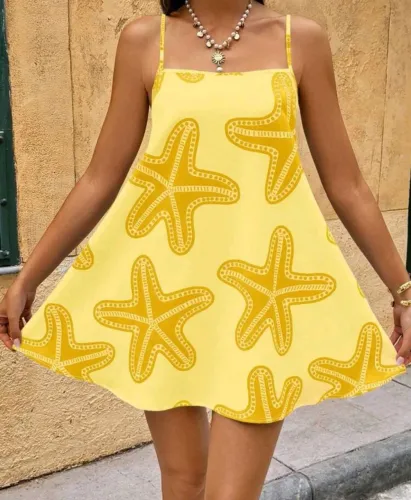 VESTIDO SHEIN AMARELO (NOVO)
