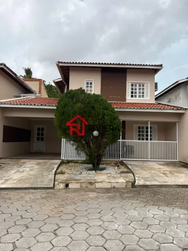 Casa de alto padrão para locação em condomínio no Jardim Eldorado, São Luís-MA: 4 quartos,