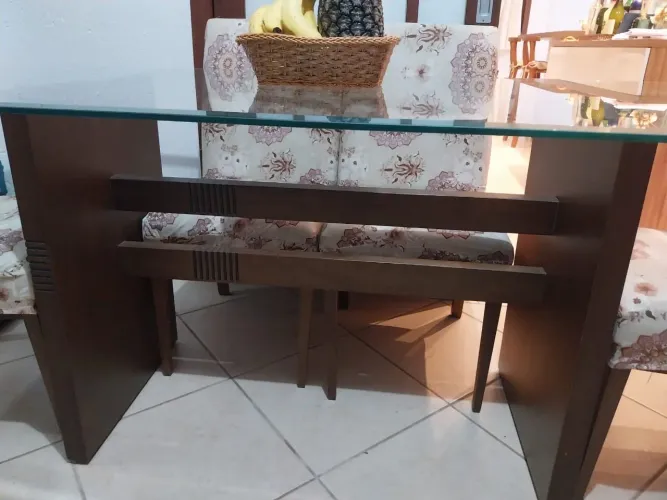 Mesa de vidro