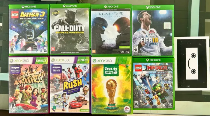 Jogos xbox 300,00