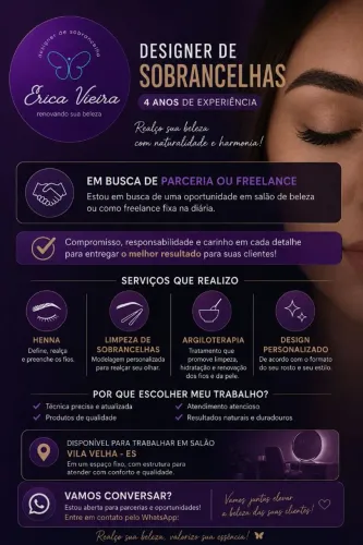 FREELANCE DESIGNER DE SOBRANCELHAS