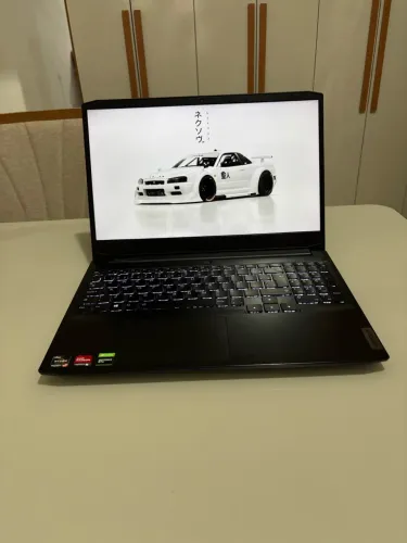 Notebook Gamer Ryzen 7 5800H GTX 1650 + Radeon 6GB Gráficos SSD 512GB 8GB RAM