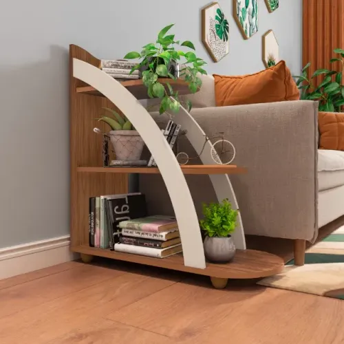 Mesa de Apoio para Sala, Sofá e Cama 100% MDF Andes + Nova + Pronta Entrega
