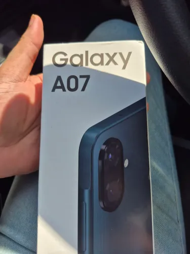 A07 lacrado - 256gb 8 de ram 5g- novo com caixa e acessórios - 950 facilito cartao