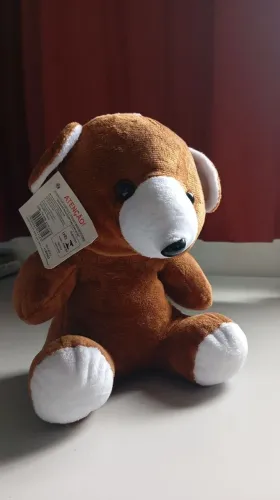 ? URSO DE PELÚCIA MARROM