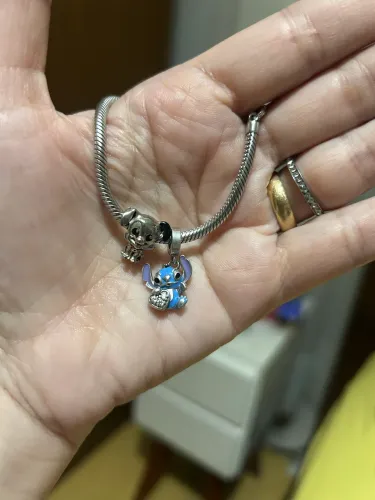 Pulseira Vivara Infinito com berloque Stitch!