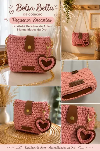 Bolsa Infantil em Crochê