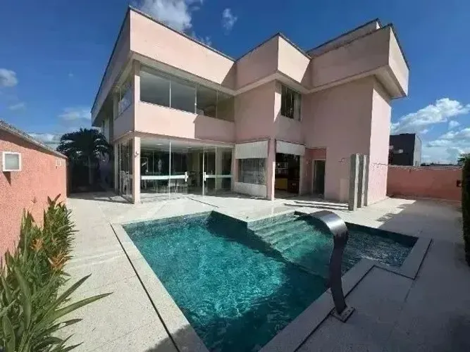 Aluguel - Casa Duplex 468m² - 4 Suítes + Piscina e Sauna - Cond. Jardins Coimbra