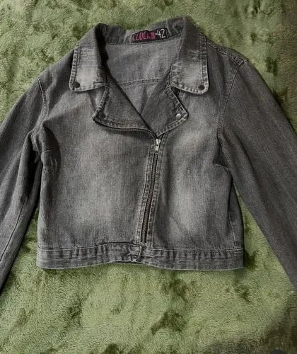 Jaqueta Jeans Unissex